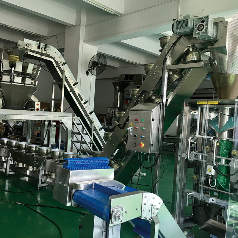 High-accuracy Automatic Multihead Weigher Packing Machine with 220V Power and 1 Year Warranty