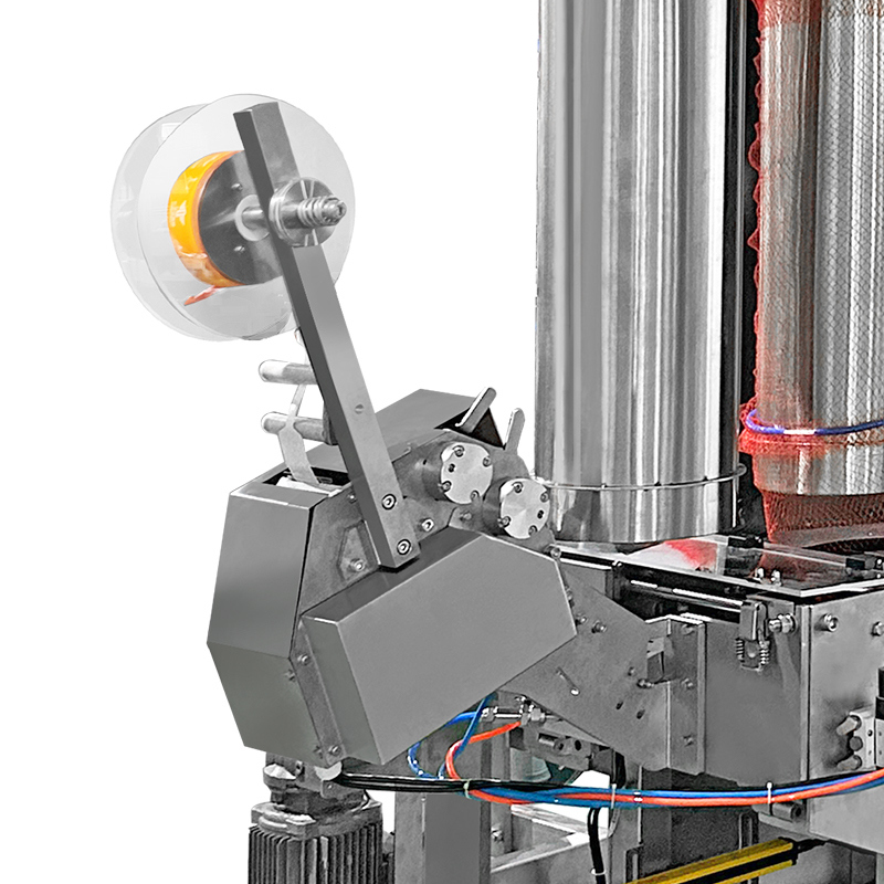 Full-automatic Stainless Steel 304/316 Mesh Bag Packing Machine with 25-40 BPM Speed and 220V Electric Drive