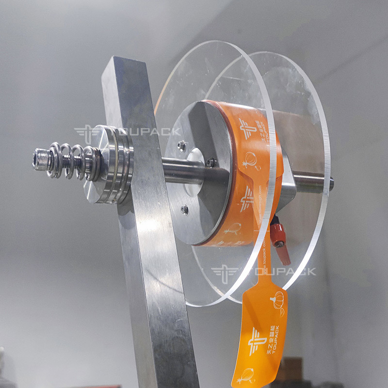 Semi-Automatic Net Bag Packing Machine with Stainless Steel 304/316 Construction 25-40 BPM Speed and 220V Operation