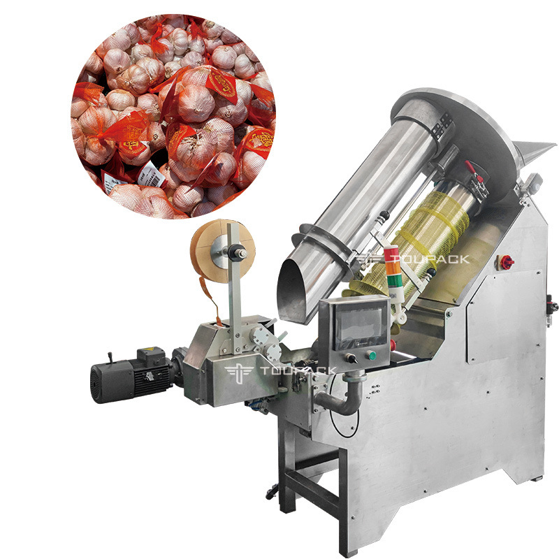 Automatic Net Bag Packing Machine with Stainless Steel 304/316 Construction 30bag/min Capacity and 1.5 Years Warranty