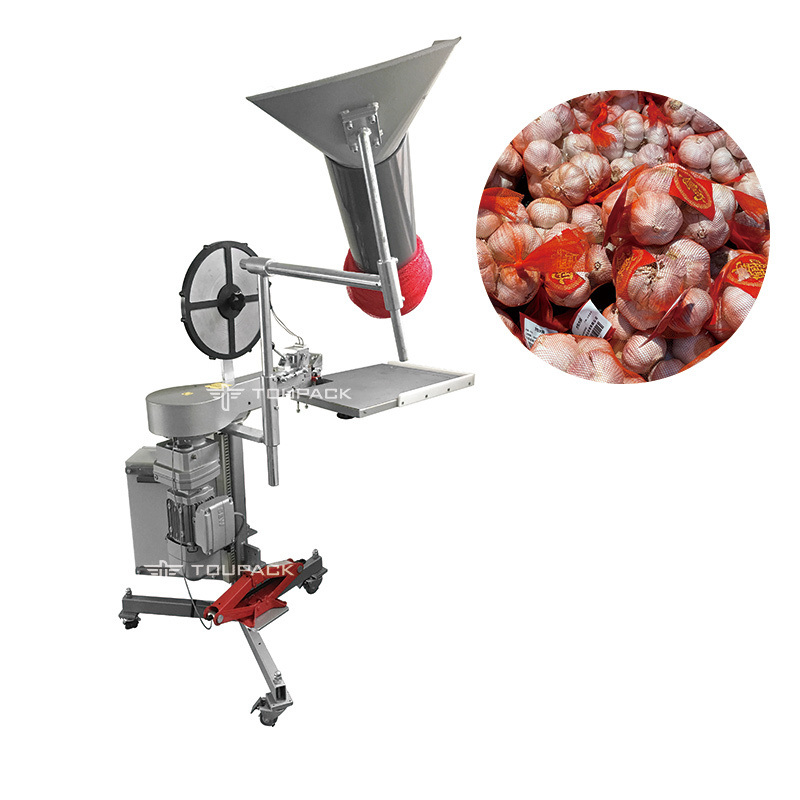 Automatic Net Bag Packing Machine with Stainless Steel 304/316 Construction 30bag/min Capacity and 1.5 Years Warranty