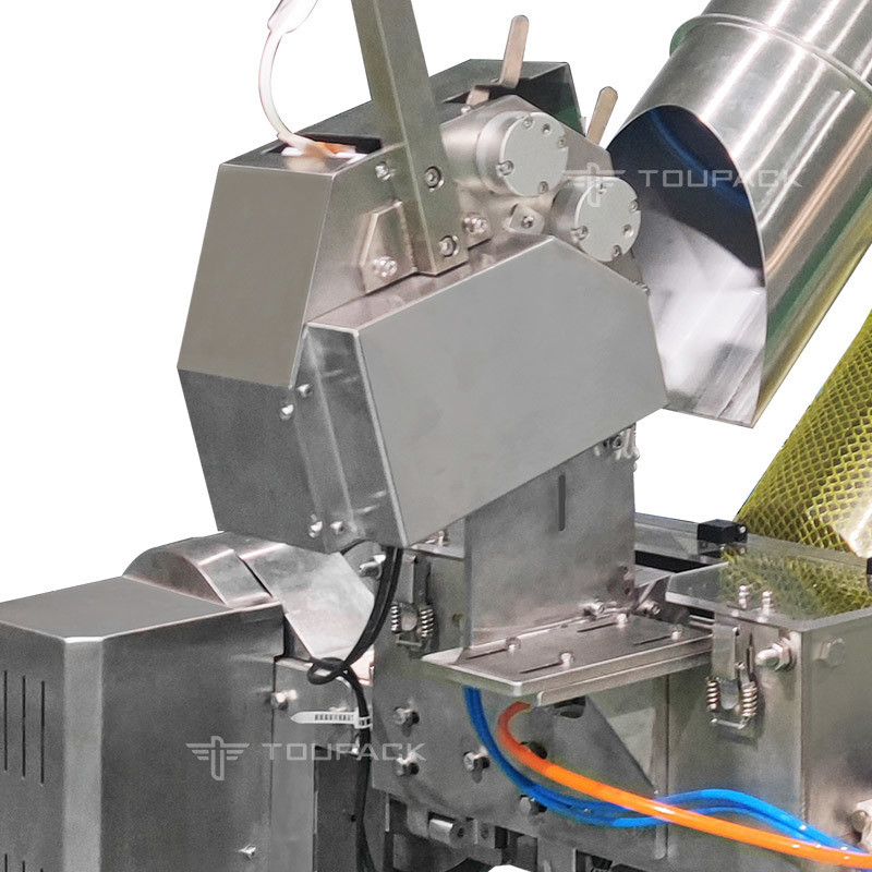 Bagged Sausage Fruits and Vegetable Mesh Bag Packing Machine Semi-Auto Net Bagging Machine