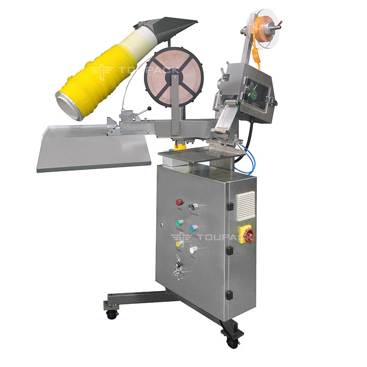 Full-automatic Net Bag Packing Machine 25-40 BPM with 220V Power and 1.5 Years Warranty