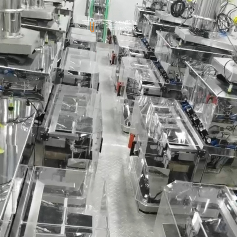 VFFS 1kg 2kg 5kg Automatic Weighing Animal Feed Bag Packaging Sealing Machine Poultry Feed Packing Machine