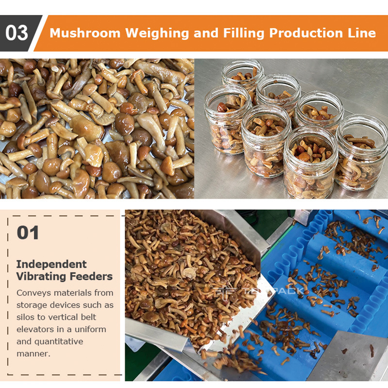 Automatic Chicken Beef Jerky Zipper Premade Weighing Filling Packing Machine Frozen Seafood Doypack Bag Packaging Machine