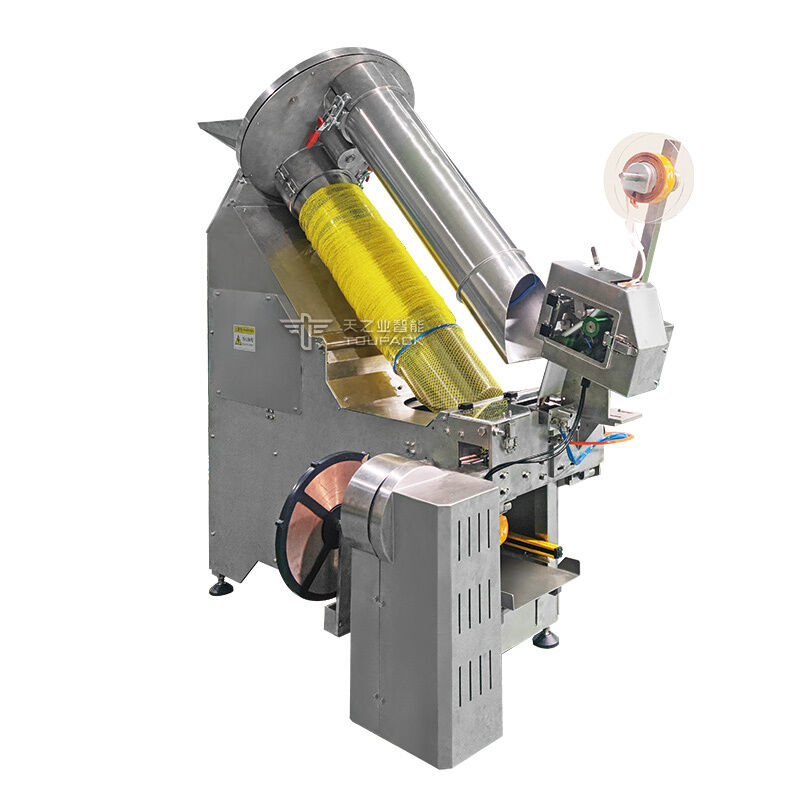 Turnkey Net Bag Packaging System from Weighing to Bagging for Fresh Produce Processors