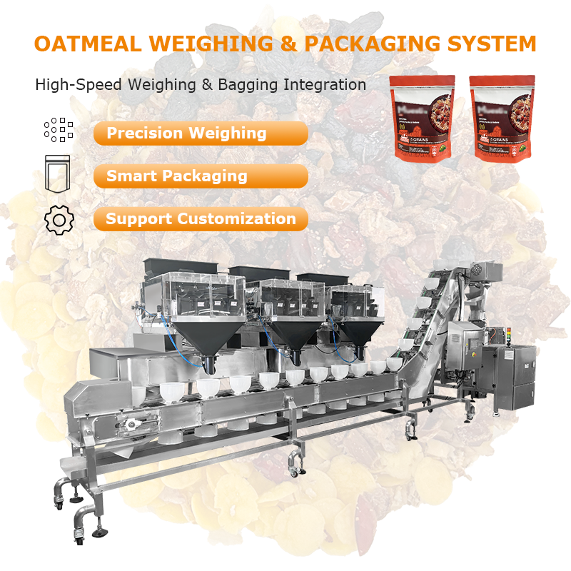 Automatic Doypack Packing Machine for Cashew Almond Peanut Snack Food Stand Up Pouches