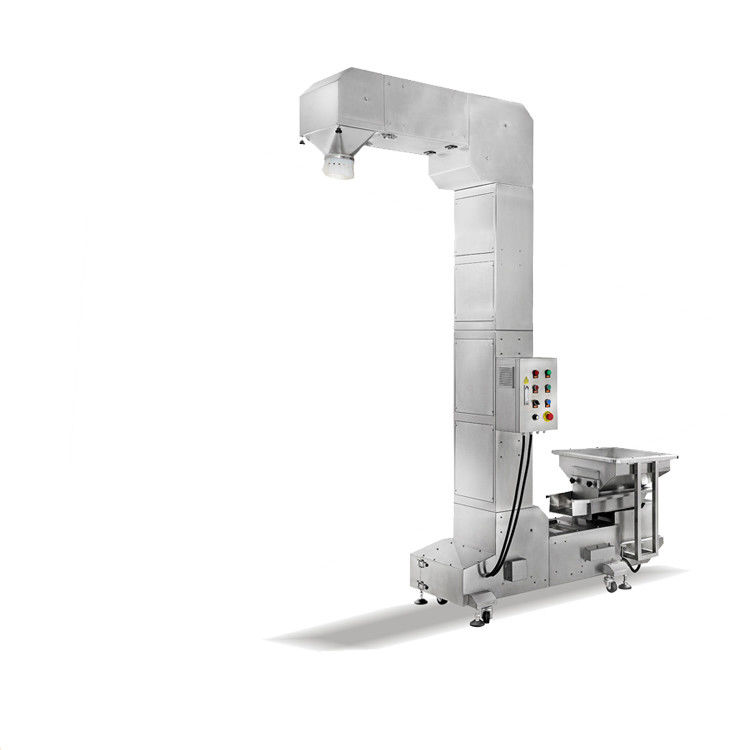 SUS304 Food Grade PP Z Type Bucket Elevator Conveyor