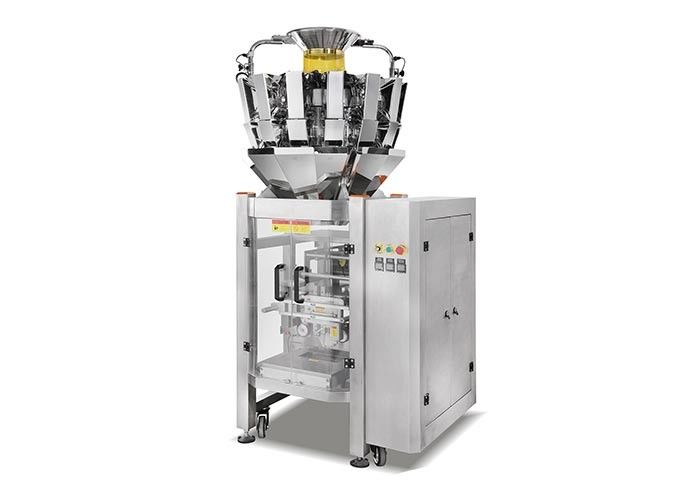 10 / 14 Head 0.8L 1.6L All In One Packing Machine Weigh Fill Seal