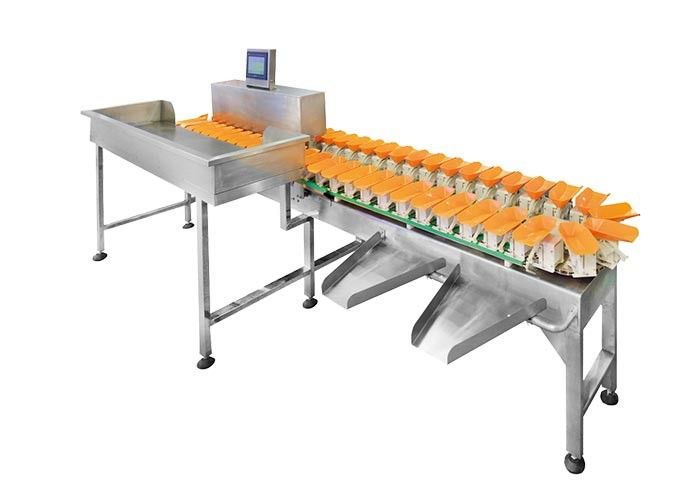 Conveyor Belt Weight Sorting Machine Chicken Wing Fish Grader Circular Multi Weight Sorting Machine With Conveyor Belt
