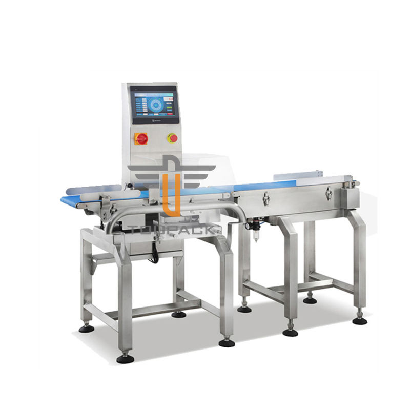 200 WPM Dynamic Checkweighers Weight Inspection System Belt Conveyor With Rejector For Jars