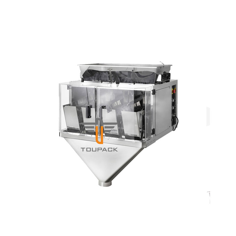 0.8 / 3.0 / 8.0L Hopper Linear Weigher Scale Dosing For Sugar Salt Powder MCU Control System