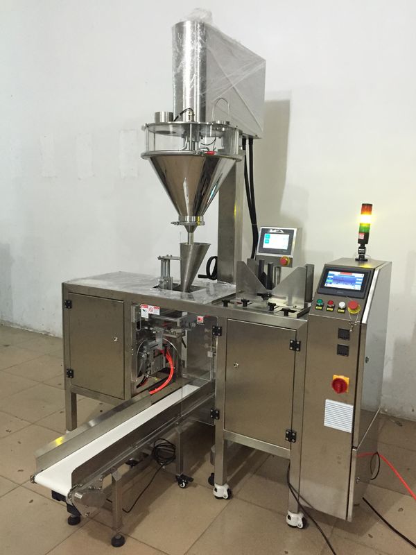 Premade Pouch Packing Machine15 Bags / Min Oil Liquid Food Pouch Filling Sealing Machine Mini Doypacker