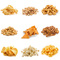 Automatic Potato Chips Snacks Food Packing Machine With 20 Head Multihead Weigher