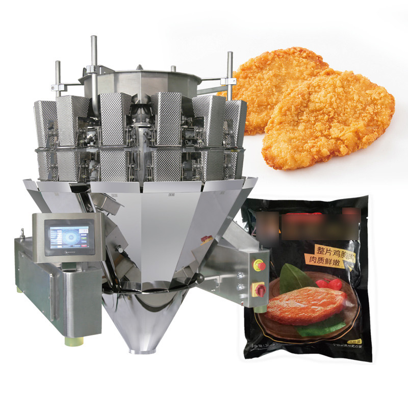 High-Accuracy Multihead Weigher for Shredded Meat & Sticky Foods