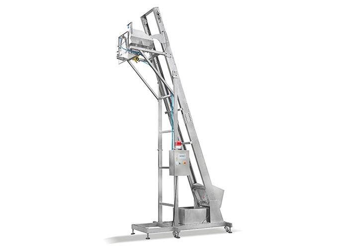 Stainless Steel Hopper Single Bucket Elevator Conveyor