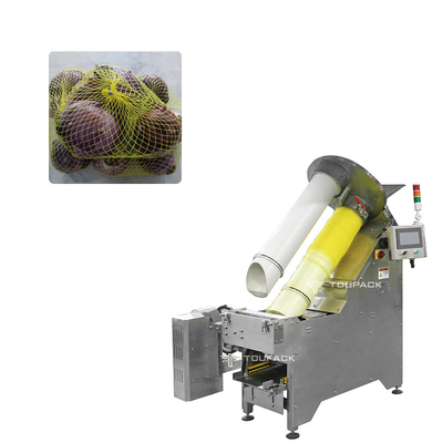 Industry Automated Packaging System Mesh Bag Netting Packaging Machine For Orange