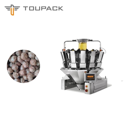 Waterproof Weigher Packing Machine Frozen Meat Ball 500g 1kg 5kg Weighing Food Packaging Machine