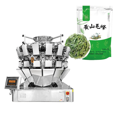Multi-Head Weigher Bag Green Tea Packing Machine Tea Stand-Up Pouch Filling Packaging Machine