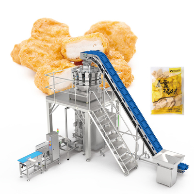 Chicken Fillet Meatballs Pre-Marinated BBQ Meats Zipper Bag Pouch Packing Doypack Packaging Machine Sealing Machines