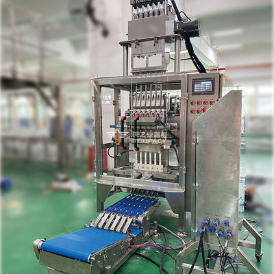 High Speed Multi Lane Ice Pop Candy Packaging Filling Sealing Automatic Popsicle Juice Multilane Liquid Pouch Packing Machine