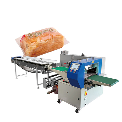 Automatic Pillow Bag Packing Machine 30-80 Packs/Min for Food Packaging