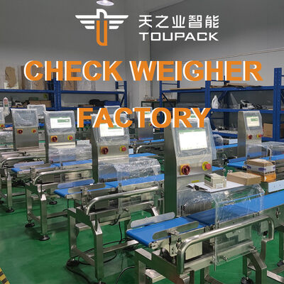 Online Checkweigher Conveyor with Reject System Packaging Line Weight Inspection Equipment