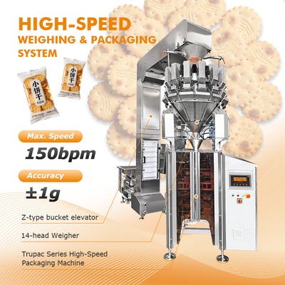 Servo Driven High Speed VFFS Packing Machine for Granule Food Packaging Applications