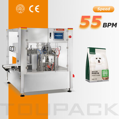 Automatic Doypack Packing Machine for Cashew Almond Peanut Snack Food Stand Up Pouches