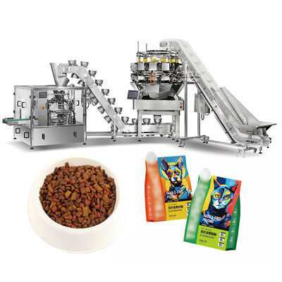 CE Certified Food Grade Doypack Packaging Machine for Nuts Snacks Premade Zipper Stand Up Pouch Packing Food Granule Packaging Solutions