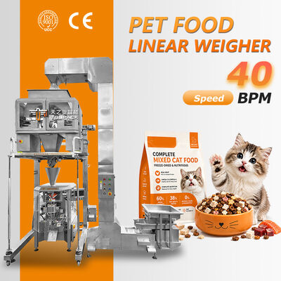 Complete Pet Food Packaging Line | Automatic Weighing & Packing System