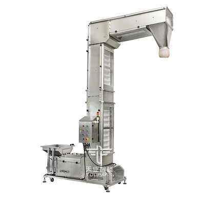 SUS304 Food Grade PP Z Type Bucket Elevator Conveyor