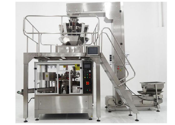 Solid Granule Food Bag Premade Pouch Packing Machine
