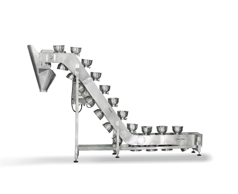 3L Bowl Type Dosing Bucket Elevator Conveyor SS304 Food Lifting Customizable
