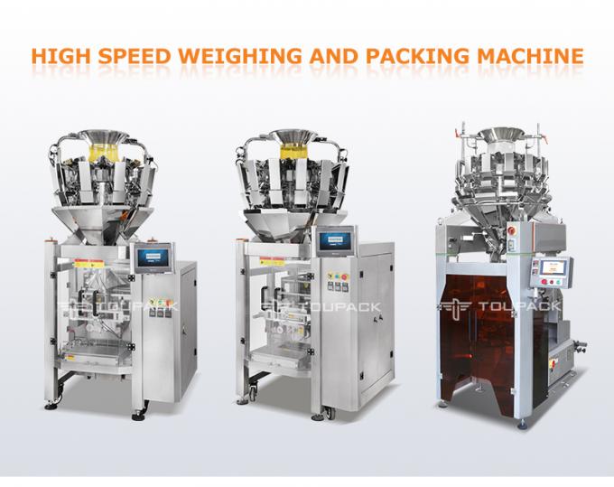 Multi Head Weighing Packaging Machine for Snacks & Nuts