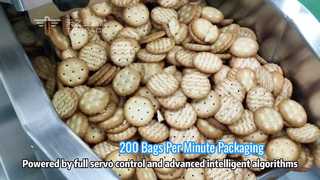 200g-1000g Automatic Vertical Packaging Machine for Granules and Snack Products