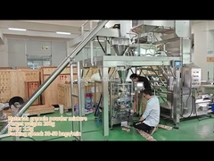 Granule powder mixed weighing packaging system