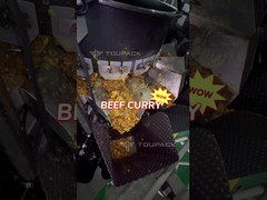 TOUPACK Screw Multihead Weigher For Beef Curry