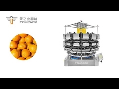 High-precision orange multi head weighing series