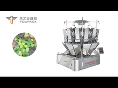Stainless Steel Granules Multihead Weigher Vegetable Packaging Machine