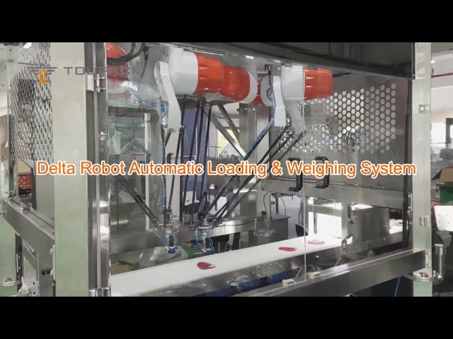 Delta Robot Automatic Loading & Weighing System