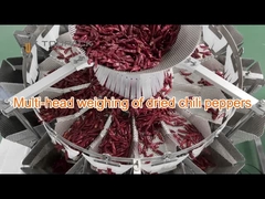 Automatic Pouch Packing Machine dried chili peppers Packing Machine With Multi Head Weigher