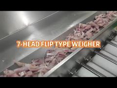 Octopus Multi-head Weigher 7 Head Flip Type Weigher Frozen Food Plastic Pouch Film Wrapping Filling