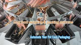 Automatic Strip Pet Food Weighing & Packaging Machine