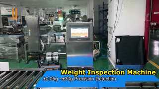 Online Checkweigher Conveyor with Reject System